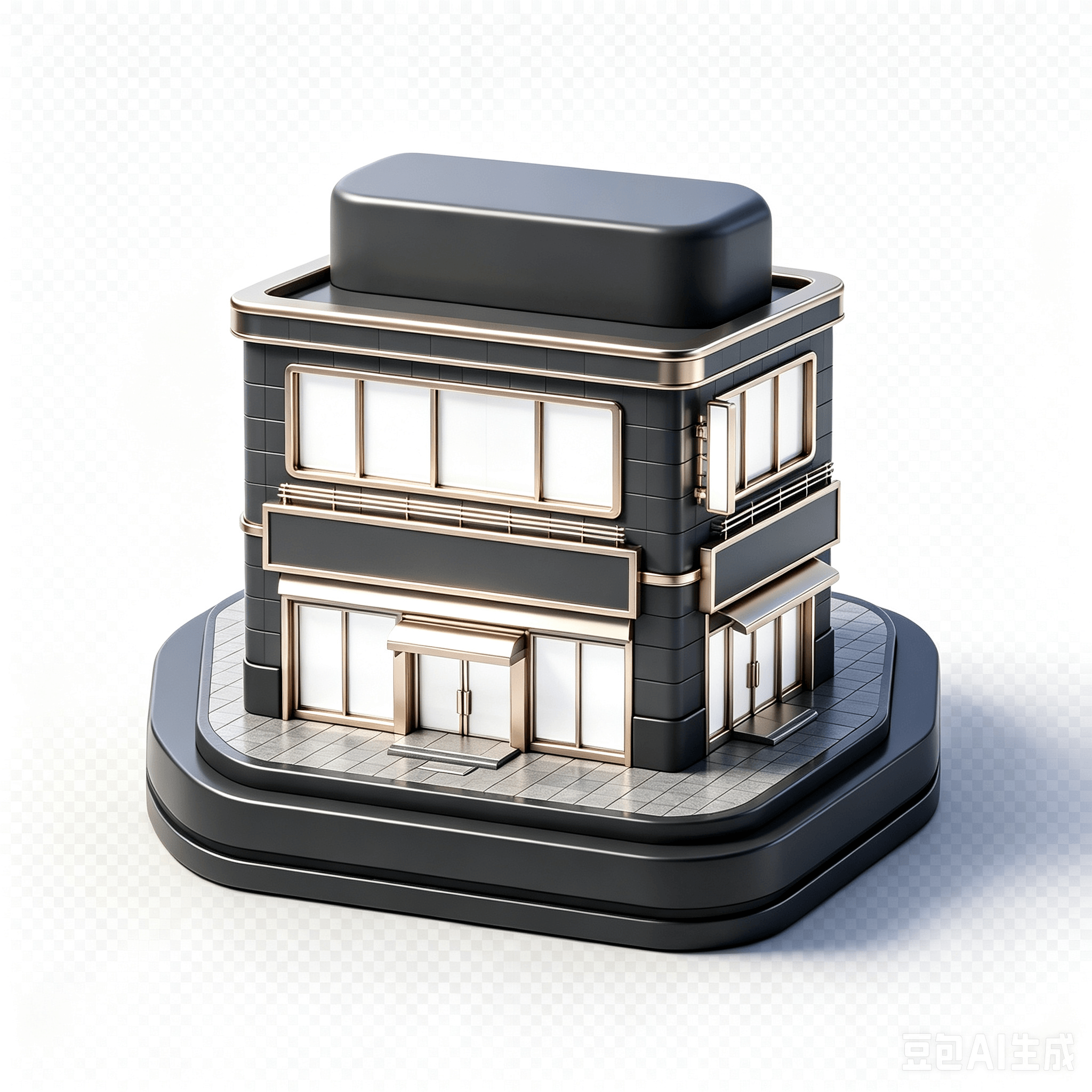 双层轻奢商业街铺
